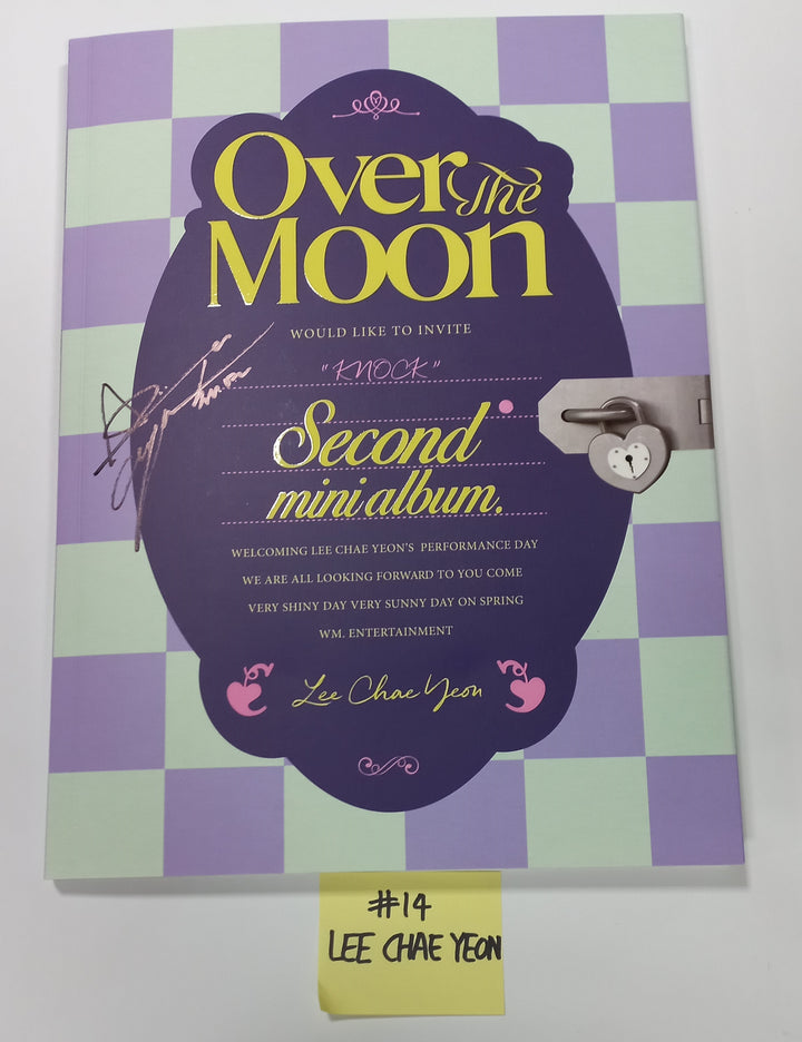 IVE "I've IVE", Kep1er "LOVESTRUCK!", DreamNote "Secondary Page", Leechaeyeon "Over The Moon" - Hand Autographed(Signed) Promo Album - HALLYUSUPERSTORE