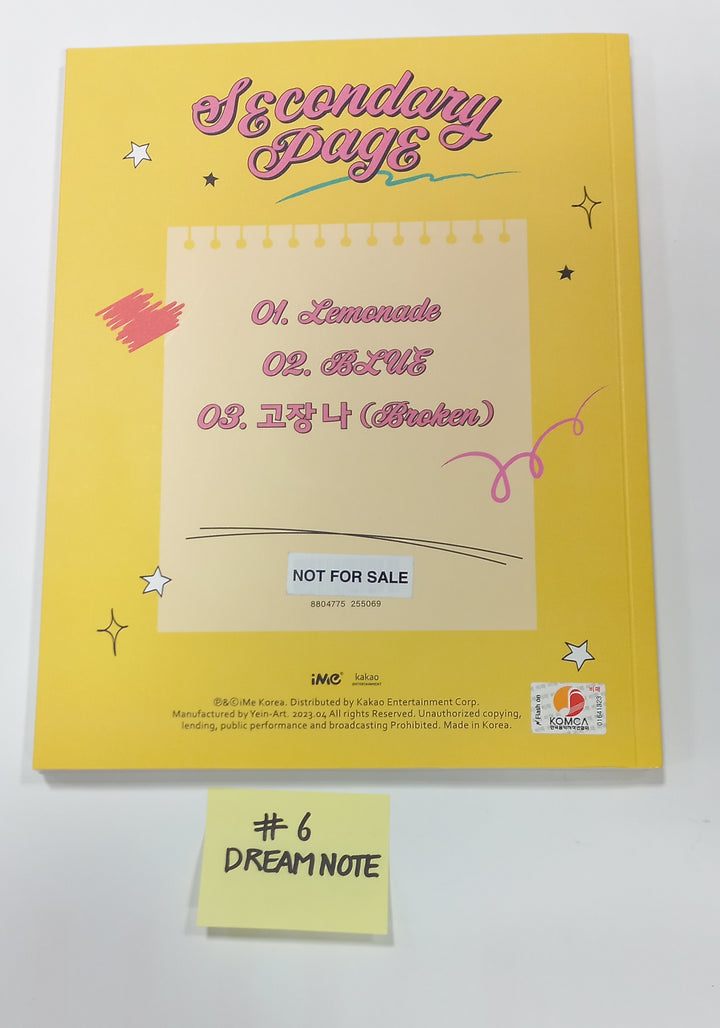 IVE "I've IVE", Kep1er "LOVESTRUCK!", DreamNote "Secondary Page", Leechaeyeon "Over The Moon" - Hand Autographed(Signed) Promo Album - HALLYUSUPERSTORE