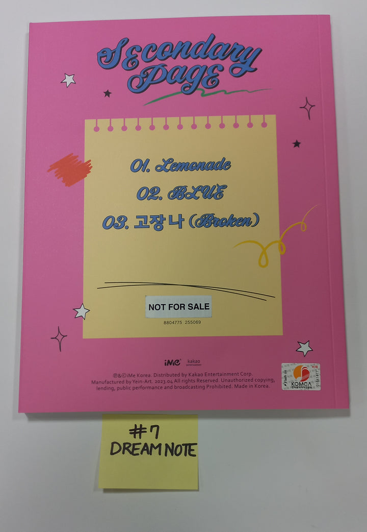 IVE "I've IVE", Kep1er "LOVESTRUCK!", DreamNote "Secondary Page", Leechaeyeon "Over The Moon" - Hand Autographed(Signed) Promo Album - HALLYUSUPERSTORE