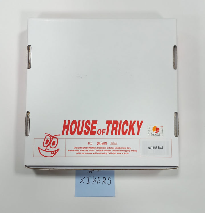 Xikers "HOUSE OF TRICKY : Doorbell Ringing", Park Jihoon "Blank or Black", KIMWOOSEOK "Blank Page" - Hand Autographed(Signed) Promo Album - HALLYUSUPERSTORE