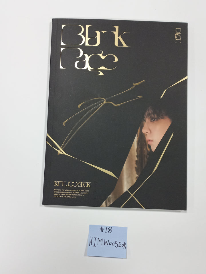 Xikers "HOUSE OF TRICKY : Doorbell Ringing", Park Jihoon "Blank or Black", KIMWOOSEOK "Blank Page" - Hand Autographed(Signed) Promo Album - HALLYUSUPERSTORE