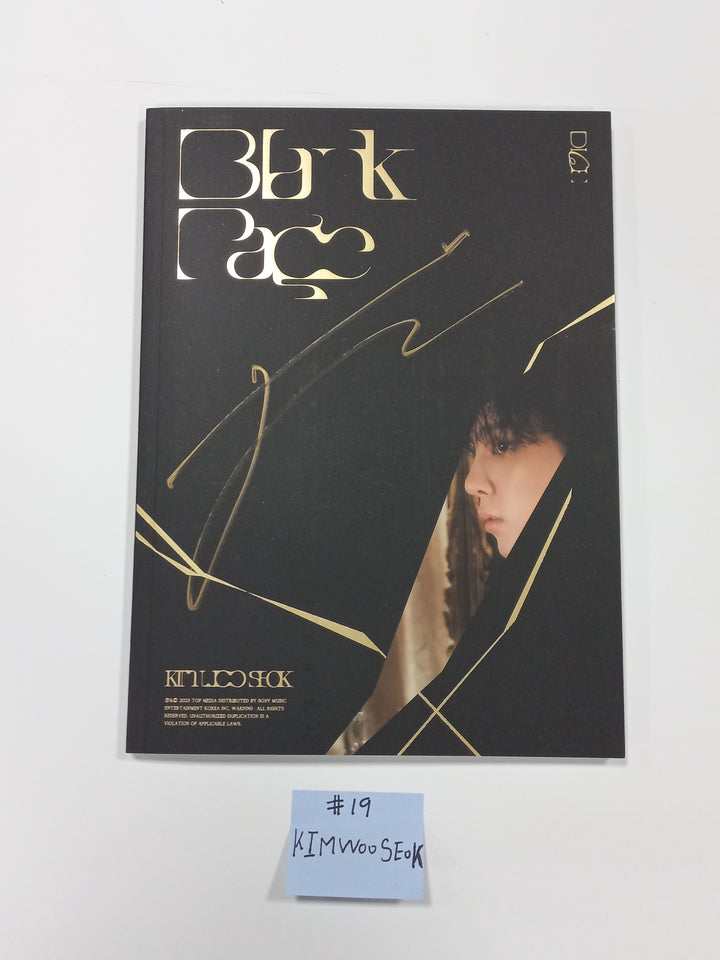 Xikers "HOUSE OF TRICKY : Doorbell Ringing", Park Jihoon "Blank or Black", KIMWOOSEOK "Blank Page" - Hand Autographed(Signed) Promo Album - HALLYUSUPERSTORE