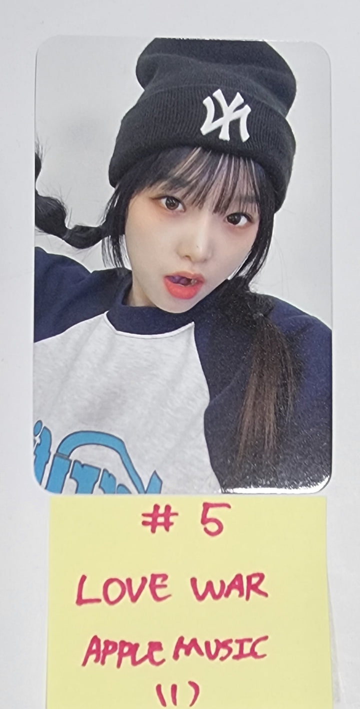 YENA "Love War" - Apple Music Fansign Event Photocard Round 6 - HALLYUSUPERSTORE