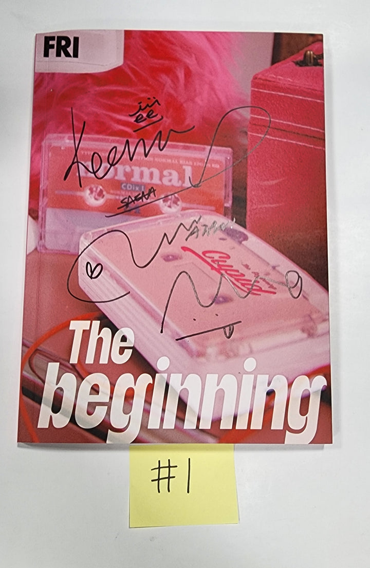 FIFTY FIFTY "The Beginning: Cupid" - Hand Autographed(Signed) Promo Album - HALLYUSUPERSTORE