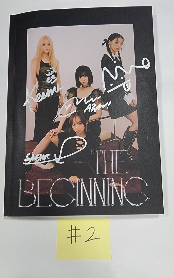 FIFTY FIFTY "The Beginning: Cupid" - Hand Autographed(Signed) Promo Album - HALLYUSUPERSTORE