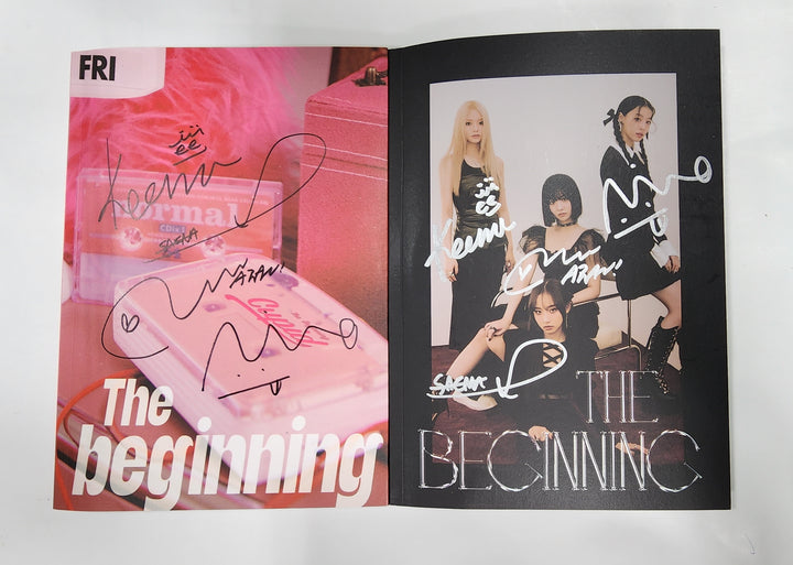 FIFTY FIFTY "The Beginning: Cupid" - Hand Autographed(Signed) Promo Album - HALLYUSUPERSTORE