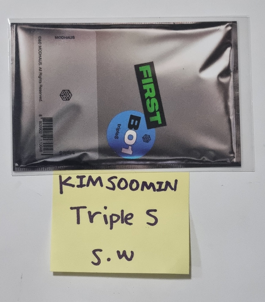 Kim Soomin (Of TripleS) "ASSEMBLE" - Hand Autographed(Signed) Message Photocard - HALLYUSUPERSTORE