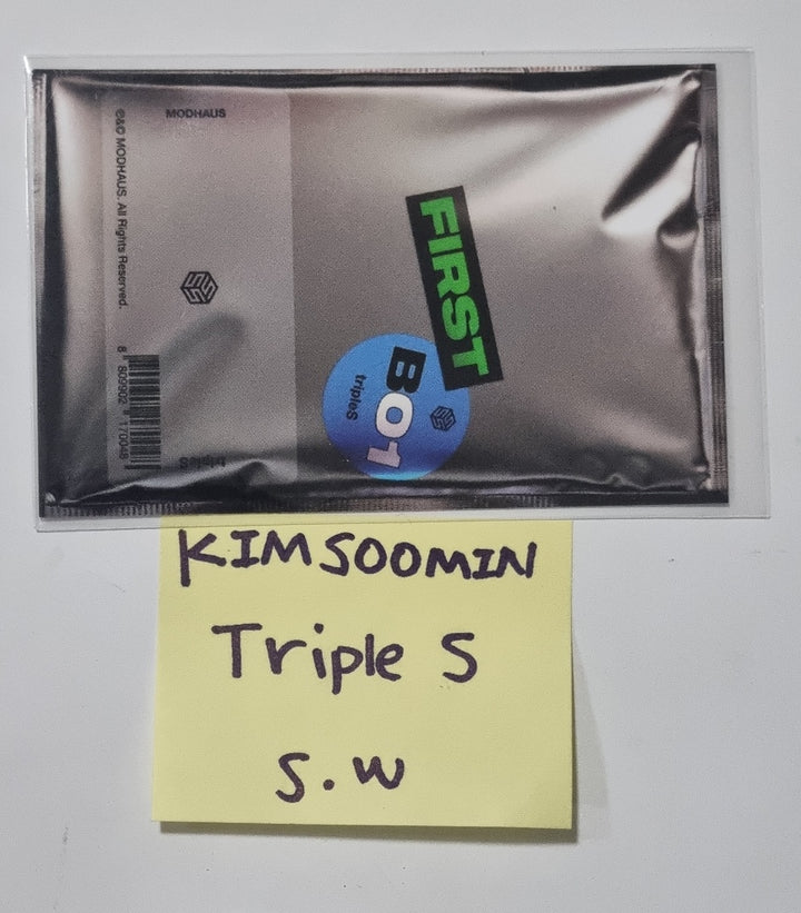 Kim Soomin (Of TripleS) "ASSEMBLE" - Hand Autographed(Signed) Message Photocard - HALLYUSUPERSTORE