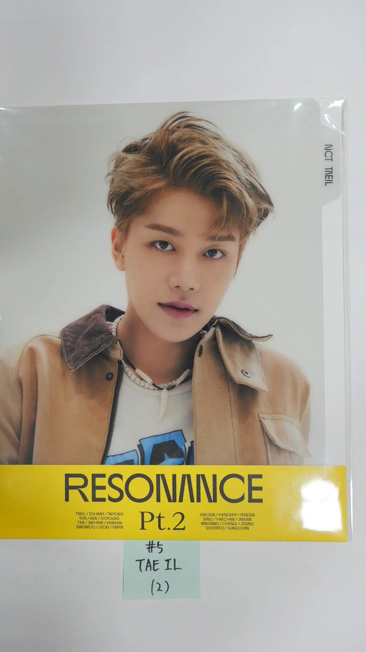 NCT "Resonance Pt. 2" Official MD -  Binder Index (#1) - HALLYUSUPERSTORE