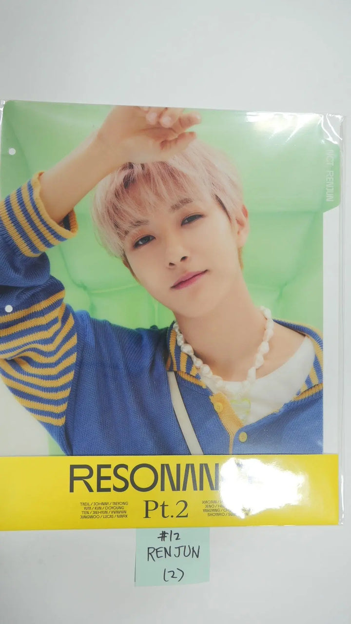 NCT "Resonance Pt. 2" Official MD -  Binder Index (#1) - HALLYUSUPERSTORE