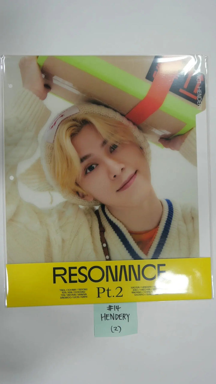 NCT "Resonance Pt. 2" Official MD -  Binder Index (#1) - HALLYUSUPERSTORE