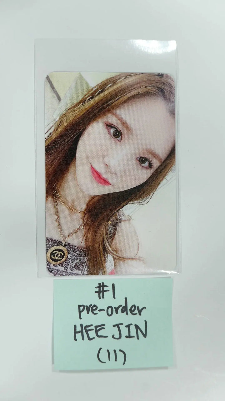 Loona 12:00 - Pre-order (MMT, WithD, Etc) benefit photocard - Heejin - HALLYUSUPERSTORE