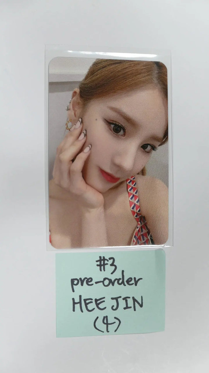 Loona 12:00 - Pre-order (MMT, WithD, Etc) benefit photocard - Heejin - HALLYUSUPERSTORE