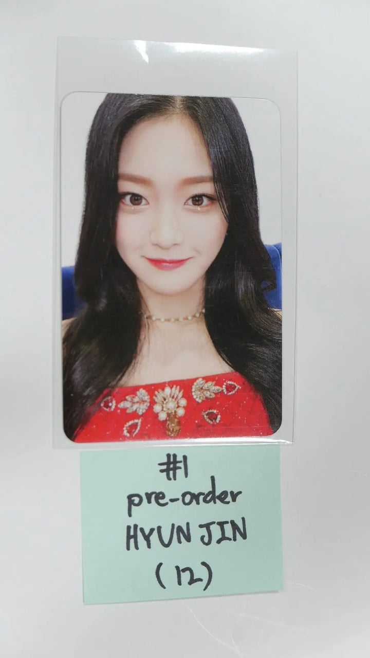 Loona 12:00 - Pre-order (MMT, WithD, Etc) benefit photocard - Hyunjin - HALLYUSUPERSTORE