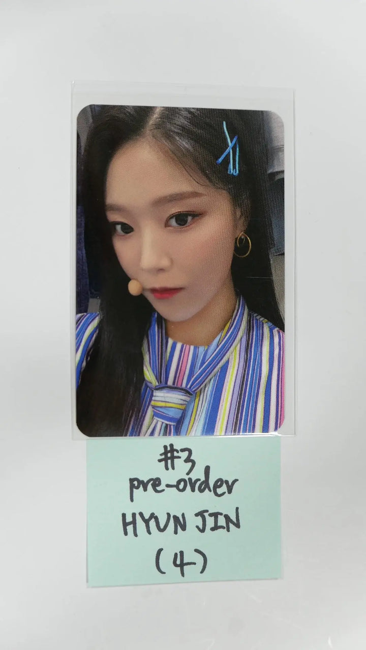 Loona 12:00 - Pre-order (MMT, WithD, Etc) benefit photocard - Hyunjin - HALLYUSUPERSTORE