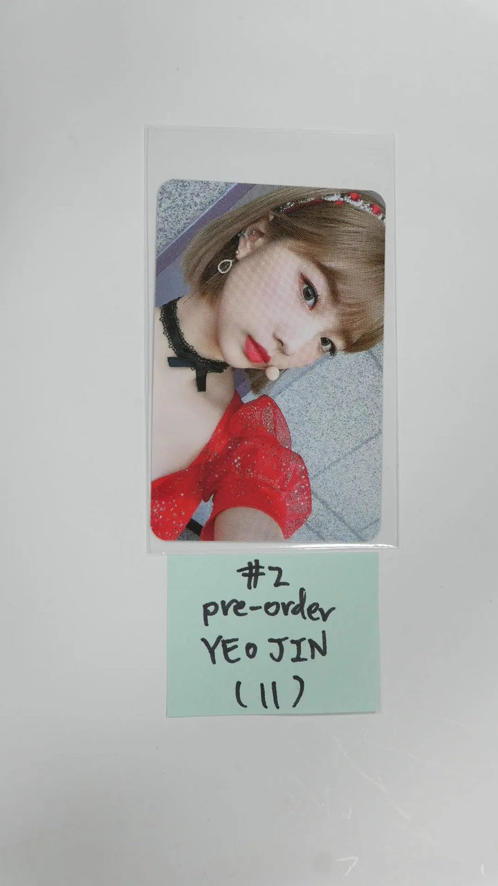 Loona 12:00 - Pre-order (MMT, WithD, Etc) benefit photocard - Yeojin - HALLYUSUPERSTORE