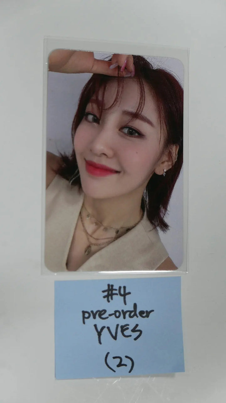 Loona 12:00 - Pre-order (MMT, WithD, Etc) benefit photocard - Yves - HALLYUSUPERSTORE