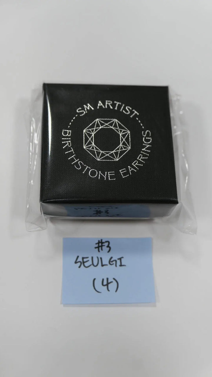 Red Velvet - SM Artist Birthstone Earrings - HALLYUSUPERSTORE