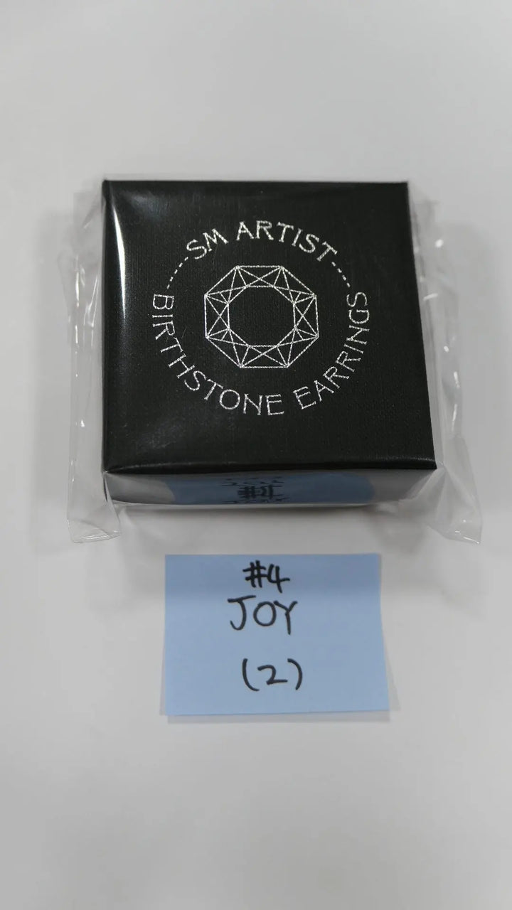 Red Velvet - SM Artist Birthstone Earrings - HALLYUSUPERSTORE