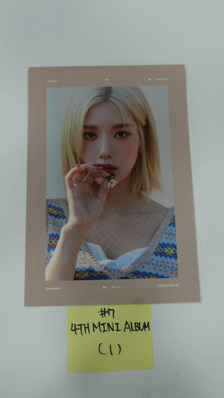 IZ*ONE IZONE 'One-reeler' / Act Ⅳ - Official Photocard - Eunbi - HALLYUSUPERSTORE