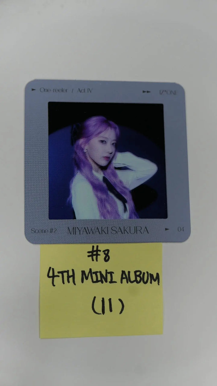 IZ*ONE IZONE 'One-reeler' / Act Ⅳ - Official Photocard - Miyawaki Sakura - HALLYUSUPERSTORE