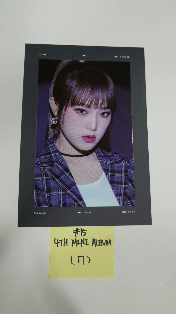 IZ*ONE IZONE 'One-reeler' / Act Ⅳ - Official Photocard - Choi Yena - HALLYUSUPERSTORE