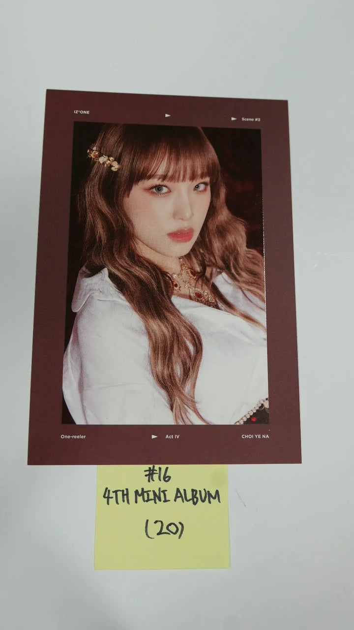 IZ*ONE IZONE 'One-reeler' / Act Ⅳ - Official Photocard - Choi Yena - HALLYUSUPERSTORE