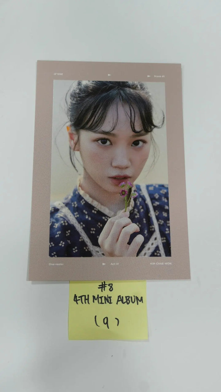 IZ*ONE IZONE 'One-reeler' / Act Ⅳ - Official Photocard - Chaewon - HALLYUSUPERSTORE