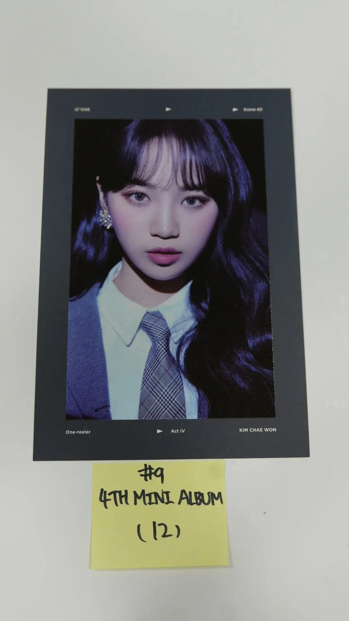 IZ*ONE IZONE 'One-reeler' / Act Ⅳ - Official Photocard - Chaewon - HALLYUSUPERSTORE