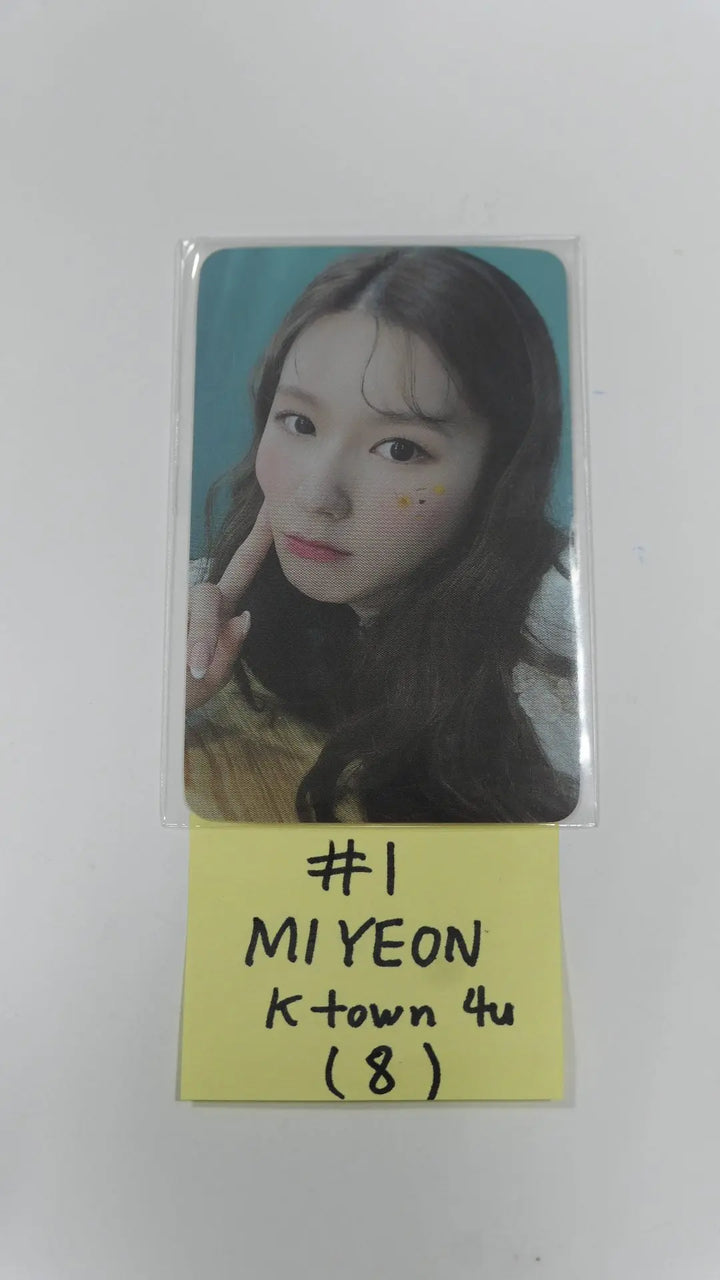 (g) I-DLE "I Burn" - Ktown4u Fansign Event Photocard - HALLYUSUPERSTORE