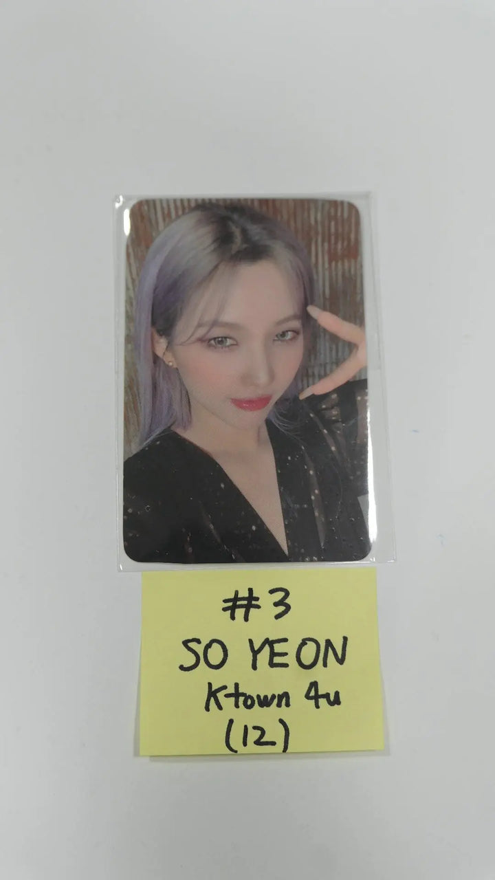 (g) I-DLE "I Burn" - Ktown4u Fansign Event Photocard - HALLYUSUPERSTORE