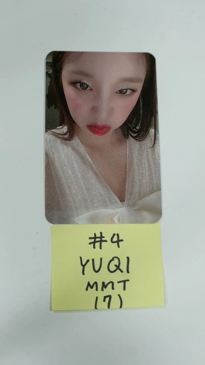 (g) I-DLE "I Burn" - MMT Fansign Event Photocard - HALLYUSUPERSTORE