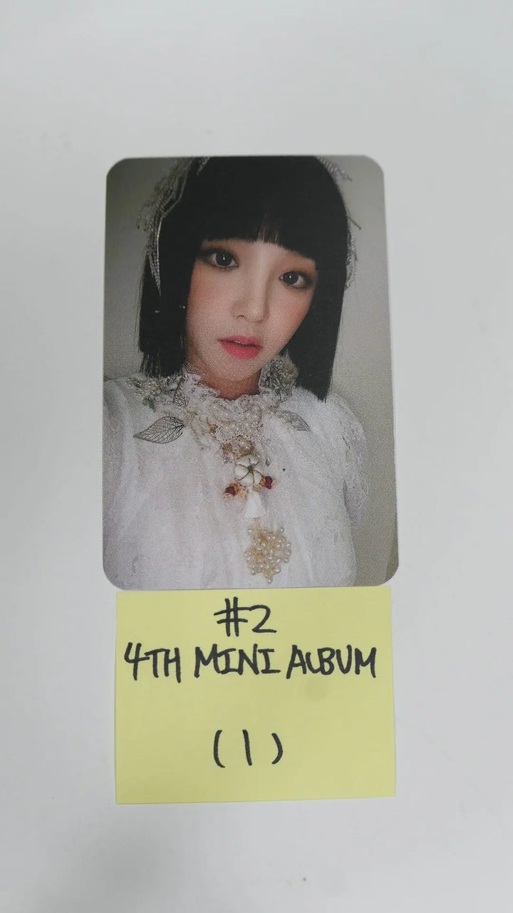 (g) I-DLE "I Burn" 4th Mini - Official Photocard, Postcard, Stickers - YUQI - HALLYUSUPERSTORE