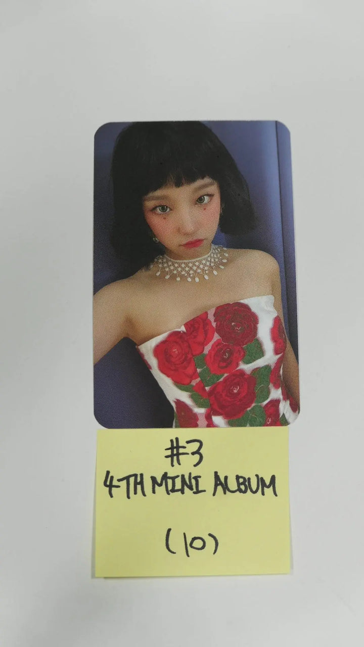 (g) I-DLE "I Burn" 4th Mini - Official Photocard, Postcard, Stickers - YUQI - HALLYUSUPERSTORE