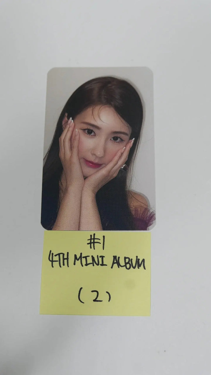 (g) I-DLE "I Burn" 4th Mini - Official Photocard, Postcard, Stickers - Miyeon - HALLYUSUPERSTORE