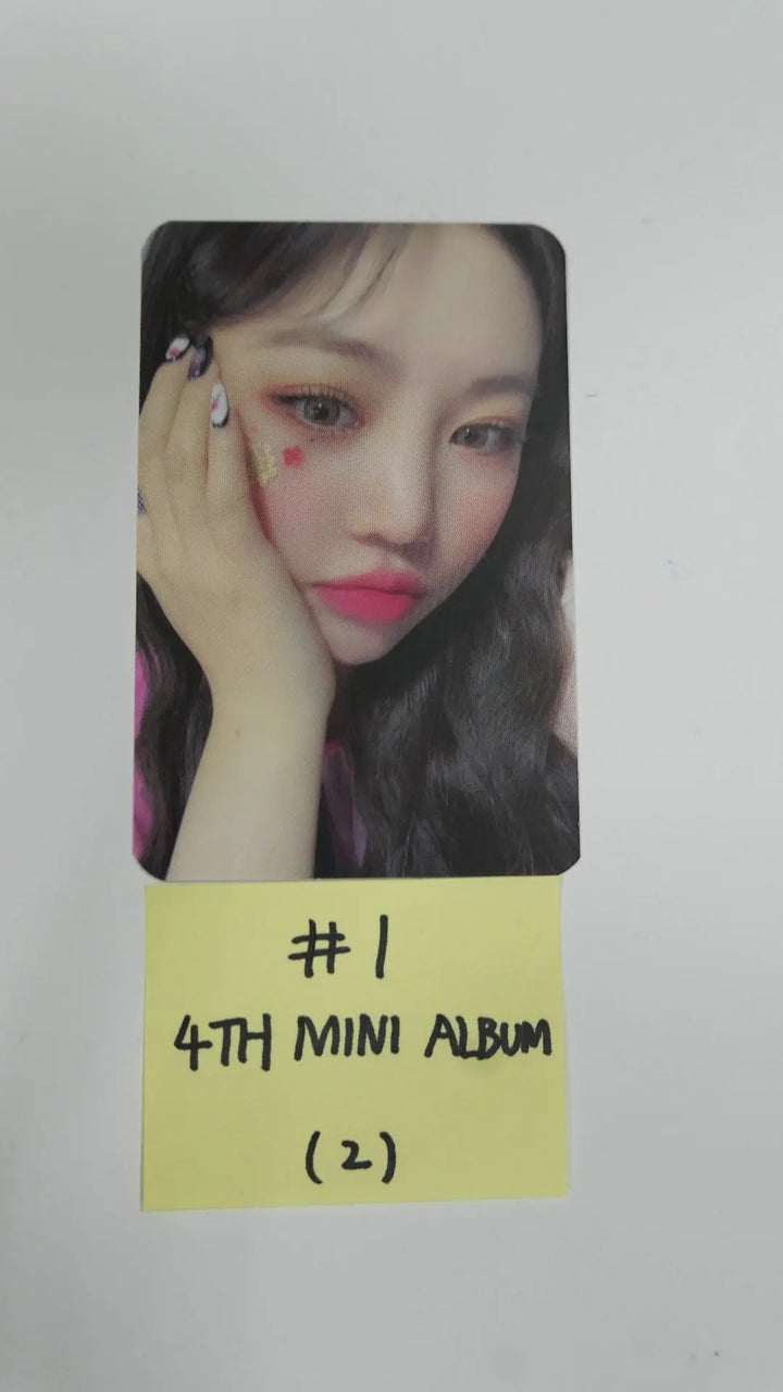 (g) I-DLE "I Burn" 4th Mini - Official Photocard, Postcard, Stickers - Soojin - HALLYUSUPERSTORE
