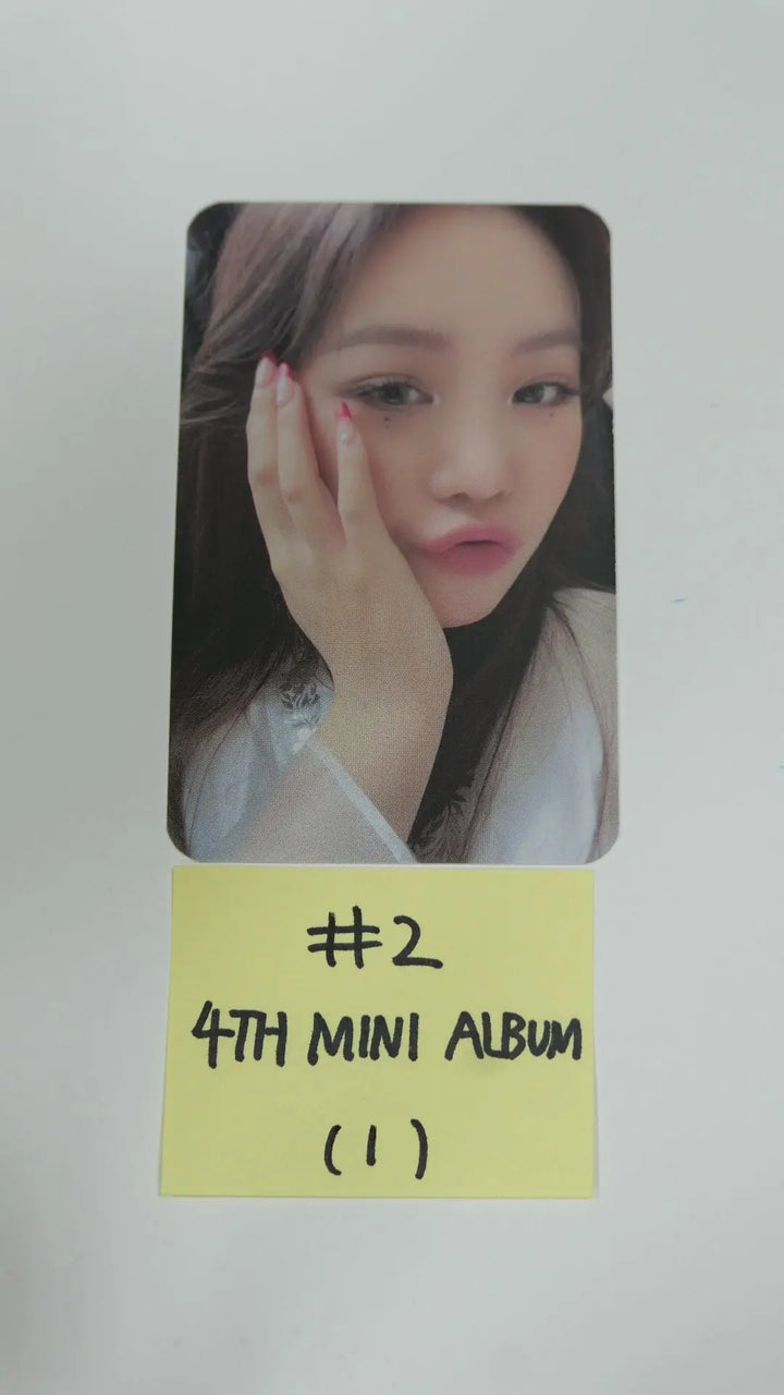 (g) I-DLE "I Burn" 4th Mini - Official Photocard, Postcard, Stickers - Soojin - HALLYUSUPERSTORE
