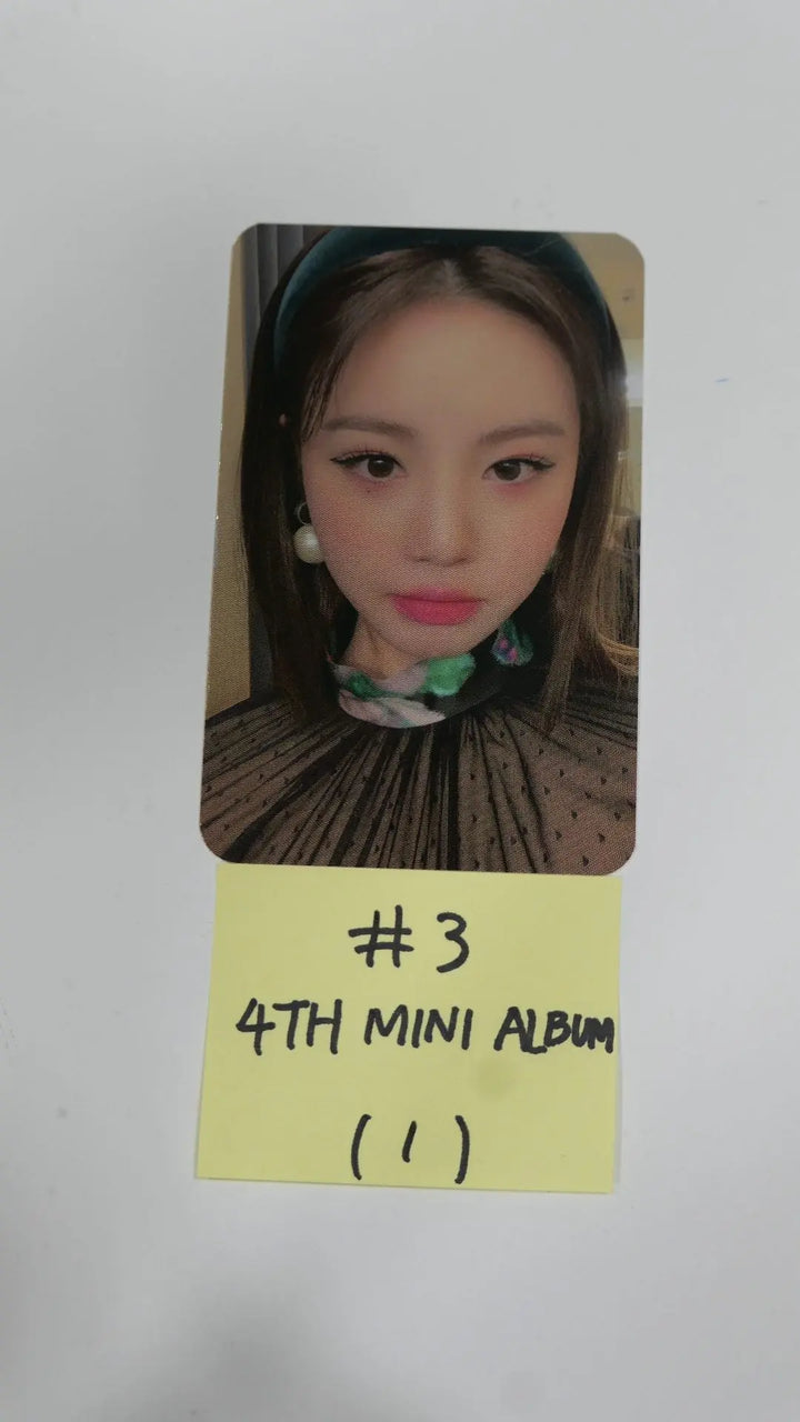 (g) I-DLE "I Burn" 4th Mini - Official Photocard, Postcard, Stickers - Soojin - HALLYUSUPERSTORE