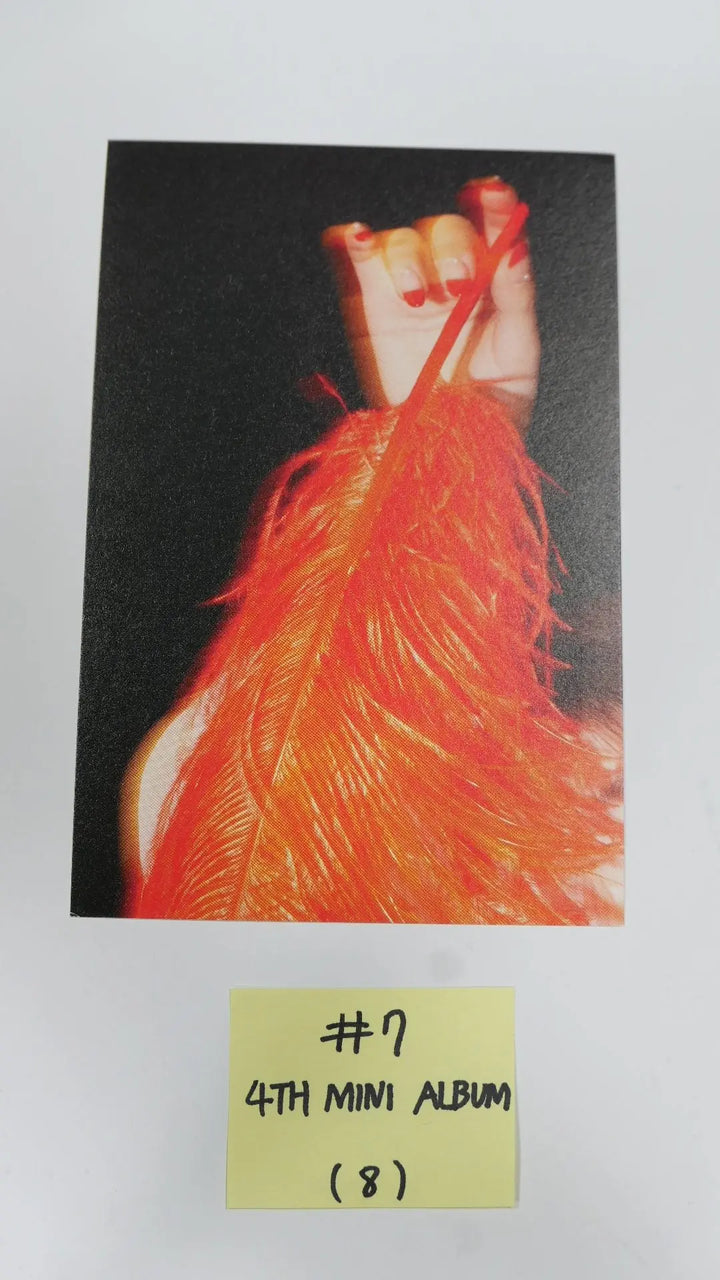 (g) I-DLE "I Burn" 4th Mini - Official Photocard, Postcard, Stickers - Soojin - HALLYUSUPERSTORE