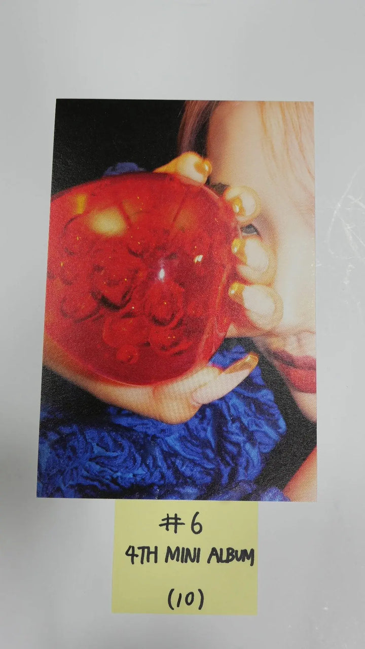 (g) I-DLE "I Burn" 4th Mini - Official Photocard, Postcard, Stickers - Soyeon - HALLYUSUPERSTORE