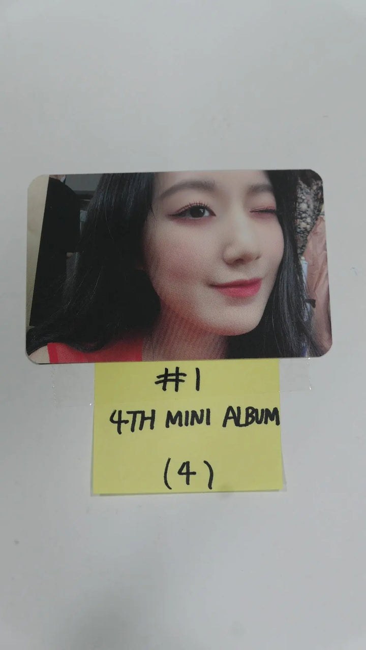 (g) I-DLE "I Burn" 4th Mini - Official Photocard, Postcard, Stickers - Shuhua - HALLYUSUPERSTORE