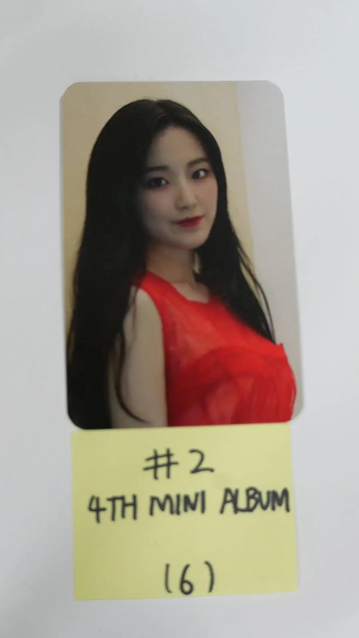 (g) I-DLE "I Burn" 4th Mini - Official Photocard, Postcard, Stickers - Shuhua - HALLYUSUPERSTORE