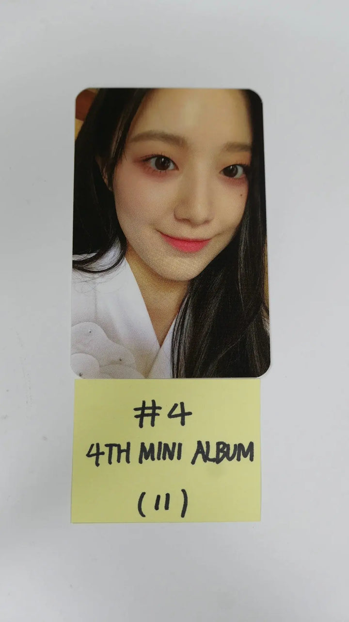 (g) I-DLE "I Burn" 4th Mini - Official Photocard, Postcard, Stickers - Shuhua - HALLYUSUPERSTORE