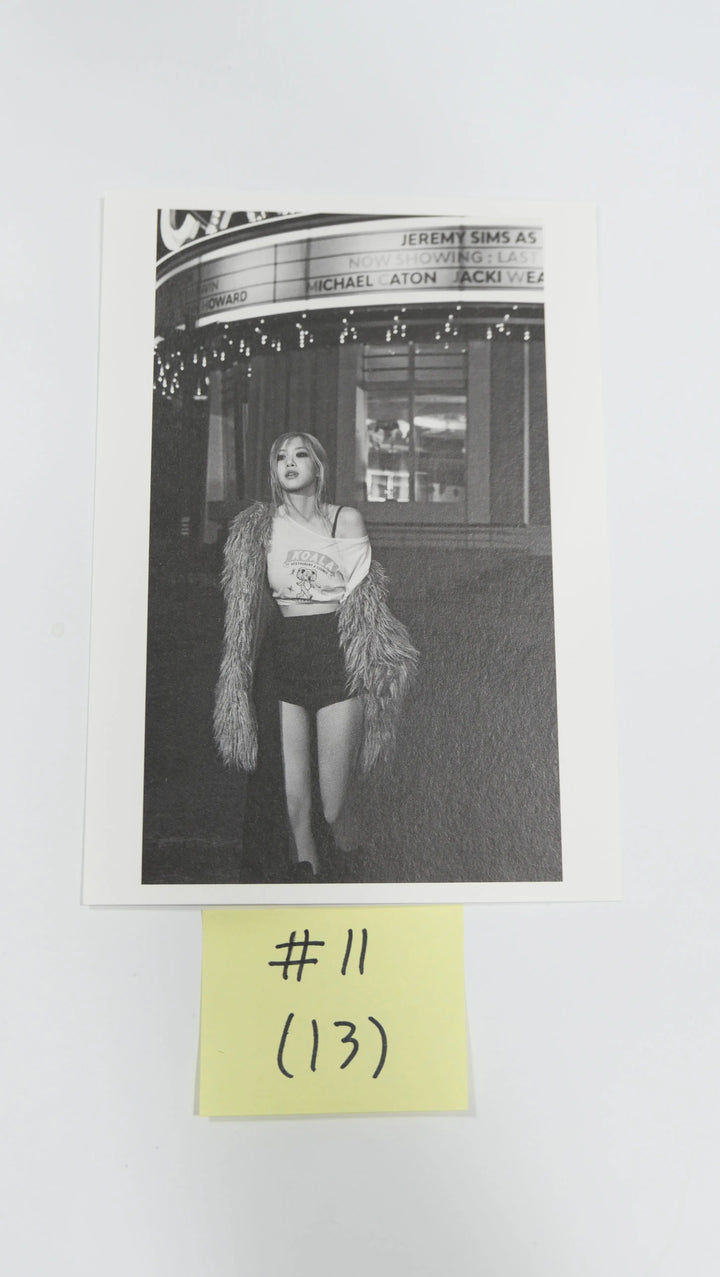 Rose (of Blackpink) -R-   Official Postcard - HALLYUSUPERSTORE