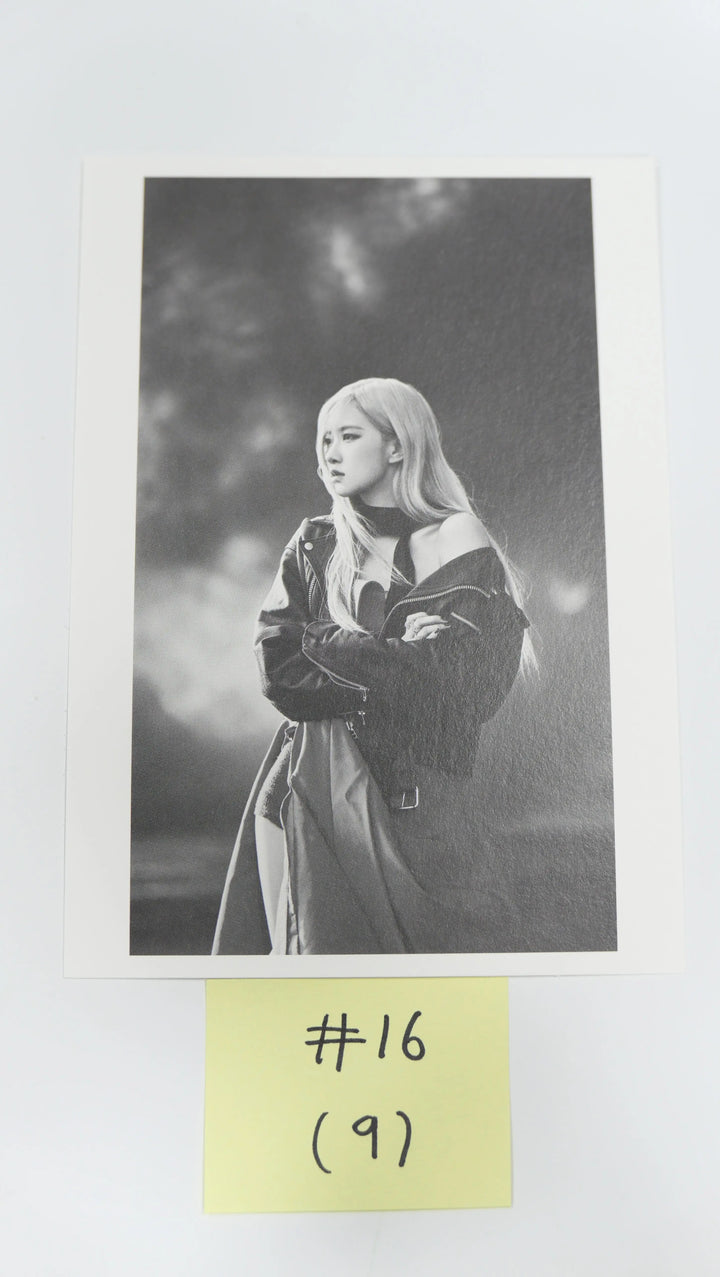 Rose (of Blackpink) -R-   Official Postcard - HALLYUSUPERSTORE