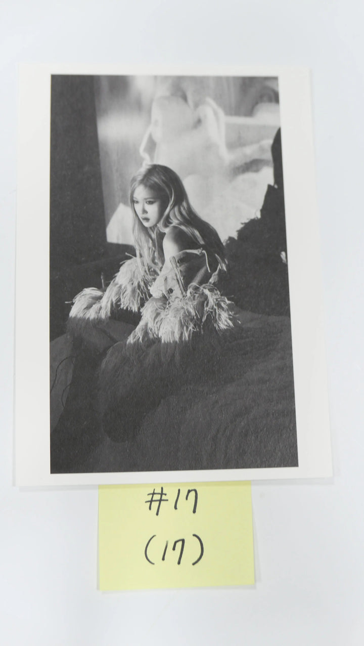 Rose (of Blackpink) -R-   Official Postcard - HALLYUSUPERSTORE