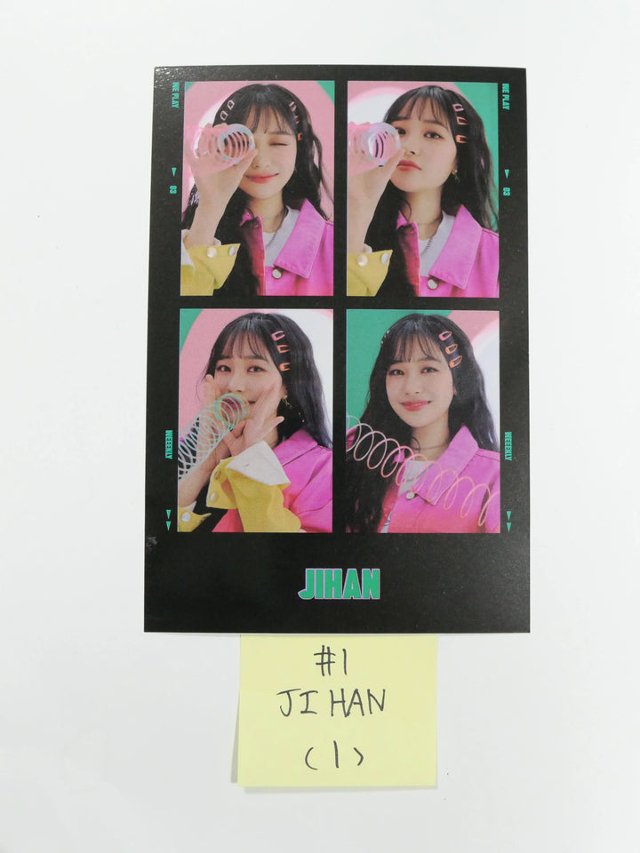 Weeekly "We Play" 3rd mini - Official Postcard (updated 3.31) - HALLYUSUPERSTORE