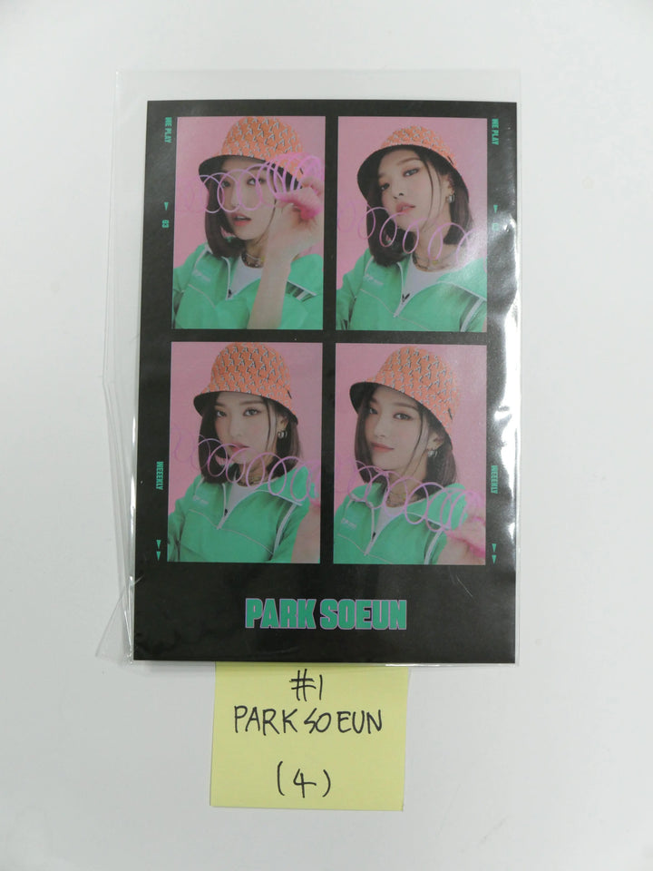 Weeekly "We Play" 3rd mini - Official Postcard (updated 3.31) - HALLYUSUPERSTORE