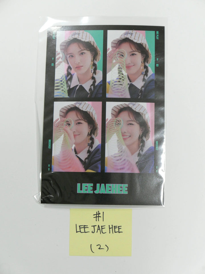 Weeekly "We Play" 3rd mini - Official Postcard (updated 3.31) - HALLYUSUPERSTORE