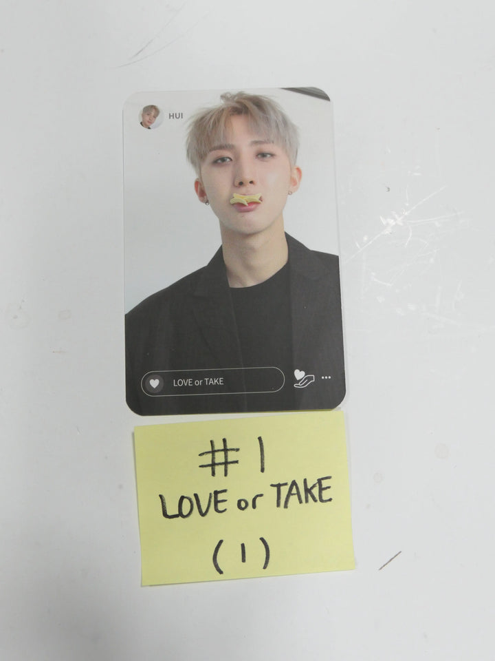 Pentagon "Love Or Take " - Official Photocard - HALLYUSUPERSTORE